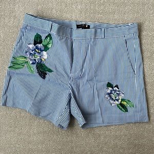 Banana Republic | Floral Seersucker Short